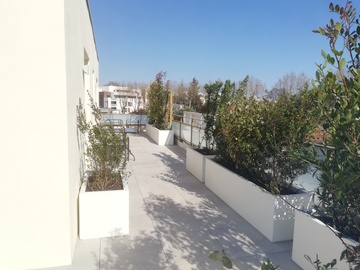 Aménagement d'un rooftop sur Montpellier
